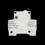 MERLIN GERIN 40 AMP TYPE 2 M6 TRIPLE POLE MCB CIRCUIT BREAKER C45N 21818