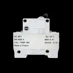 MERLIN GERIN 2 AMP TYPE 4 M4 TRIPLE POLE MCB CIRCUIT BREAKER C45AD 12019