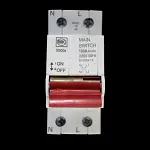 MK 100 AMP DOUBLE POLE MAIN SWITCH DISCONNECTOR AC22A 5500s