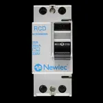 NEWLEC 80 AMP 30mA DOUBLE POLE RCD TYPE AC NLRCD8030A