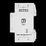 KINGSHIELD 16 AMP DIN RAIL MOUNTING DIGITAL COMPACT TIMER 7 DAY 24 HR T80-C
