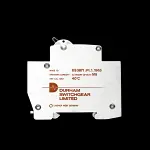 DURHAM SWITCHGEAR 6 AMP TYPE 2 M9 MCB CIRCUIT BREAKER DDM2B106