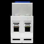 TOPUTE C 40 MCB DOUBLE POLE 3kA CIRCUIT BREAKER DZ47-63