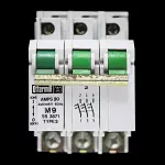 OTTERMILL 20 AMP TYPE 3 M9 TRIPLE POLE MCB CIRCUIT BREAKER SYSTEM T G203P