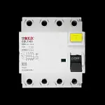 ROLEC 63 AMP 30mA FOUR POLE RCCB RCD TYPE AC CDL7-63