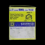 SQUARE D 32 - 39 AMP TRIPLE POLE THERMAL OVERLOAD RELAY 9065 TE32