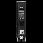 SQUARE D 45 AMP 3kA MCB CIRCUIT BREAKER QOX QOXD145