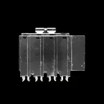 SQUARE D 100 AMP TYPE 4 M6 FOUR POLE SHUNT TRIP MCB CIRCUIT BREAKER QOH4100X