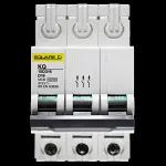 SQUARE D 16 AMP CURVE D 10kA TRIPLE POLE MCB CIRCUIT BREAKER KQ 10D316