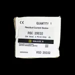 SQUARE D 25 AMP 30mA DOUBLE POLE RCCB TYPE AC 05000 RSD 25032