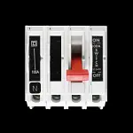 SQUARE D 100 AMP FOUR POLE MAIN SWITCH DISCONNECTOR QO4100MN