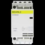 SQUARE D 25 AMP FOUR POLE NO CONTACTOR 220/240V COIL CCN425