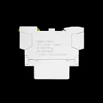 SQUARE D 25 AMP FOUR POLE NO CONTACTOR 220/240V COIL CCN425