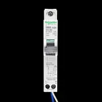 SCHNEIDER 10 AMP CURVE C 10kA 30mA RCBO TYPE AC C60HC10R30 26858