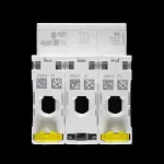 SCHNEIDER 2 AMP CURVE D 10kA TRIPLE POLE MCB CIRCUIT BREAKER iC60H A9F85302