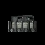 SCHNEIDER 400 AMP 50kA FOUR POLE MCCB WITHOUT TRIP UNIT NSX400N