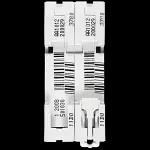 SCHNEIDER 6 AMP CURVE C 10kA DOUBLE POLE MCB CIRCUIT BREAKER C60HC 25657