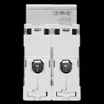 SCHNEIDER 2 AMP CURVE C 5kA DOUBLE POLE MCB CIRCUIT BREAKER DC C60H-DC MGN61522