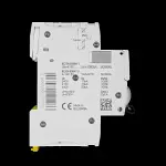 SCHNEIDER 1 AMP CURVE D 10kA DOUBLE POLE MCB CIRCUIT BREAKER A9F55201 IC60H