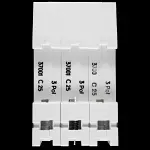 SIEMENS 25 AMP CURVE C 6kA TRIPLE POLE MCB CIRCUIT BREAKER 5SX23 5SX2