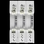 SIEMENS 25 AMP CURVE D 10kA TRIPLE POLE MCB CIRCUIT BREAKER 5SY43 5SY4325-8
