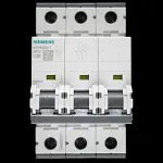SIEMENS 20 AMP CURVE C 6kA TRIPLE POLE MCB CIRCUIT BREAKER 5SY63 5SY6320-7