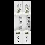 SIEMENS 2 AMP CURVE C 6kA DOUBLE POLE MCB CIRCUIT BREAKER 5SY6502-7 5SY65