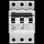 SIEMENS 16 AMP CURVE D 6kA TRIPLE POLE MCB CIRCUIT BREAKER 5SX23 5SX2