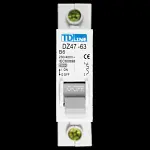 TD LINE 6 AMP CURVE B 6kA MCB CIRCUIT BREAKER DZ47-63
