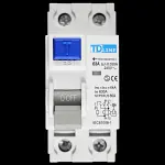 TD LINE 63 AMP 30mA DOUBLE POLE RCD SCPDFUS