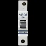 VOLEX 6 AMP CURVE B 6kA MCB CIRCUIT BREAKER VB06 WC