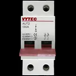VYTEC 100 MAIN SWITCH DISCONNECTOR DOUBLE POLE AUT2