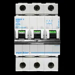 VYNCKIER 20 AMP CURVE C 6kA TRIPLE POLE MCB CIRCUIT BREAKER SERIES E 640333