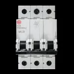 WYLEX 63 AMP CURVE C 10kA TRIPLE POLE MCB CIRCUIT BREAKER PSB363-C