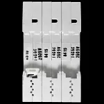 WYLEX 6 AMP CURVE C 10kA TRIPLE POLE MCB CIRCUIT BREAKER PSB306-C