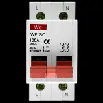 WE 100 MAIN SWICH DISCONNECTOR DOUBLE POLE WEISO AC-22