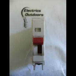 SQUARE D 6 AMP TYPE 3 M6 MCB CIRCUIT BREAKER 240/415V QOE BS 3871 RED