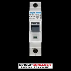HAGER 32 AMP CURVE B 10kA MCB CIRCUIT BREAKER NB132 462132
