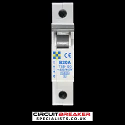 CLIPSAL 20 AMP CURVE B 10kA MCB CIRCUIT BREAKER TSB-120 BY