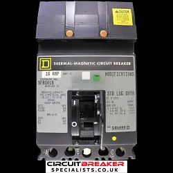 SQUARE D 16 AMP 25kA TRIPLE POLE MCCB SFA3016 SERIES 2