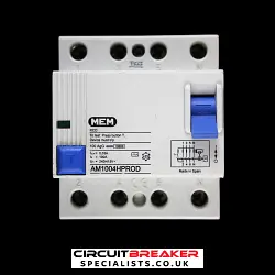 MEM 100 AMP 30mA FOUR POLE RCD TYPE AC AM1004HPROD