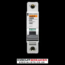 MERLIN GERIN 63 AMP CURVE C 6kA MCB CIRCUIT BREAKER C60N 24317 MULTI9