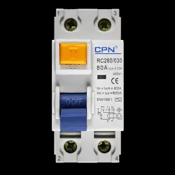 CPN 80 AMP 30mA DOUBLE POLE RCD TYPE AC RC280/030