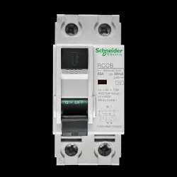 SCHNEIDER 63 AMP 30mA DOUBLE POLE RCCB RCD TYPE AC 23093 RMG 630302