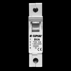 CLIPSAL 6 AMP CURVE B 10kA MCB CIRCUIT BREAKER TSB-106 G