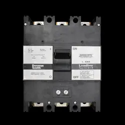 DORMAN SMITH 630 AMP 32kA TRIPLE POLE MCCB LOADLINE TYPE CA