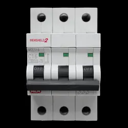 MEM 16 AMP CURVE C 6kA TRIPLE POLE MCB CIRCUIT BREAKER MCL316