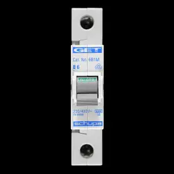 GET 6 AMP CURVE B 6kA MCB CIRCUIT BREAKER SCHUPA 6B1M