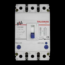 BILL 160 AMP 25kA TRIPLE POLE MCCB TLFA1603