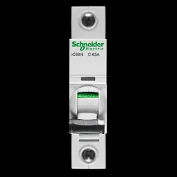 SCHNEIDER 63 AMP CURVE C 10kA MCB CIRCUIT BREAKER A9F54163 IC60H